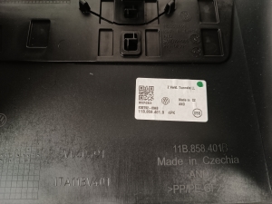 Volkswagen ID.4 I (2020–2026) Cita salona detaļa 11B858401B - 3