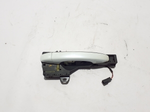   Rear side door exterior handle and its parts  -  