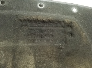 BMW X6 E71 (2008–2014) Dämmmatte Hitzeschutzmatte Motorhaube 7158420 - 3