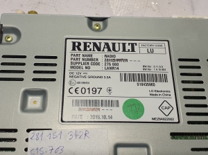 RENAULT Espace V (2014–2026) Radio (head unit) 281157072R - 2