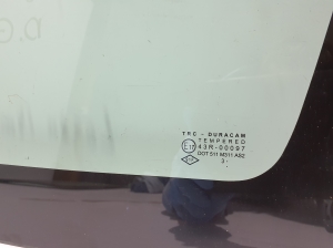 Dacia Logan II (2012–2026) Seitenscheibe hinten (Karosserie) 833069867R - 3