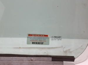 RENAULT Kangoo (1997–2009) Fenster Scheibe Tür vorne 7701470545 - 2