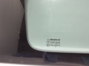 RENAULT Megane II (2002–2009) Seitenscheibe hinten (Karosserie) 8200576710 - 2