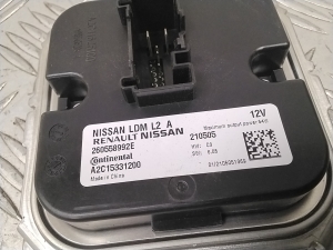 NISSAN Juke F16 (2018–2026) Gaismu vadības modulis 260558992E - 4