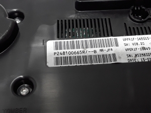 RENAULT Scenic (2016–2026) Instrument cluster 248100665R - 2