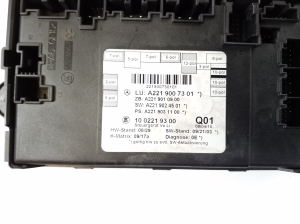 Mercedes Benz S-Class 221 (2005–2013) Priekšējo durvju vadības bloks A2219007301 - 2