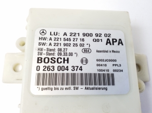 Mercedes Benz S-Class 221 (2005–2013) Parking system control unit A2219009202 - 2