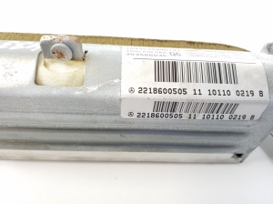 Mercedes Benz S-Class 221 (2005–2013) Aizmugurējā sēdekļa drošības spilvens A2218600505 - 2