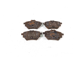 Citroen C4 C41 (2020–2026) Tagumised piduriklotsid 1609000680 - 2