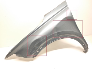 AUDI Q4 e-tron I (2021–2026) Front fender 89A821105 - 2