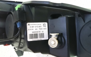 Peugeot 407 (2004–2010) Scheinwerfer vorne 0301213201 - 4