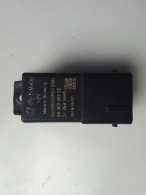 Citroen C4 Cactus (2014–2026) Glow plug relay 9803299780 - 2