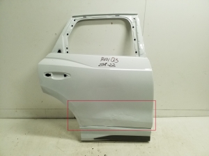 Rear side doors - 