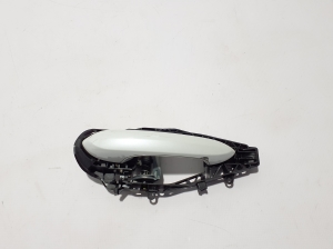 Rear side door exterior handle and its parts