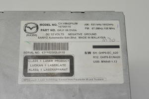 Mazda 6 (2012–2026) Radio (head unit) GKJ166DV0A - 2