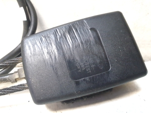 Mercedes Benz A-Class 169 (2004–2012) Front seat belt buckle 1698602369 - 2