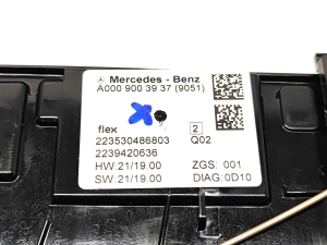 Mercedes Benz EQS 297 (2021–2026) Front interior lighting panel A0009003937 - 3