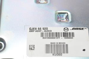 Mazda 6 (2012–2026) Audio amplifier GJE866920 - 3