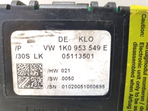Volkswagen Jetta (2005–2011) Steering angle module 1K0953549 05113501 - 3