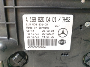 Mercedes Benz A-Class 169 (2004–2012) Interior light switch A1698200401 - 4