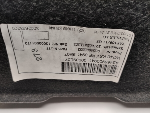 Mercedes Benz B-Class 246 (2011–2017) Trunk side trim panel A2466900941 - 5