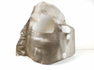 Porsche Panamera 970 (2009–2016) Muffler heat shield 97050455702 - 3