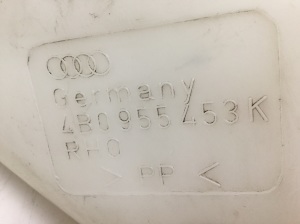 AUDI A6 ALLROAD C5 (2000–2005) Scheibenwaschbehälter vorne und seine Teile 4B0955453K - 3