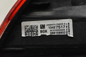 Opel Astra K (2015–2021) Eckleuchte hinten 13427517 - 3