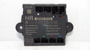   Rear side door control unit 