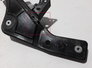 Tesla Model Y Y (2020–2026) Radiator support and its parts 1643521 - 3