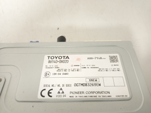 TOYOTA Aygo B40 (2014–2026) Radio (head unit) 861400H020 - 3
