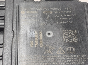 Tesla Model 3 3 (2016–2024) Airbag module 1512876 - 3