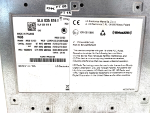 Skoda Enyaq iV I (2020–2026) Audio, Video, Navigation 5LA035816B - 3