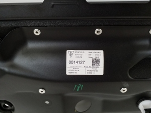 Porsche Panamera 970 (2009–2016) Front door window regulator 97053720100 - 4