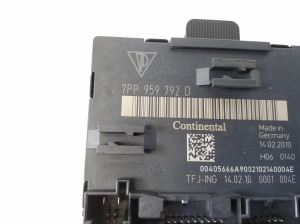 Porsche Panamera 970 (2009–2016) Front door control unit 7PP959792D - 2