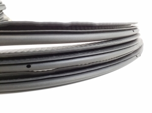 Porsche Panamera 970 (2009–2016) Front door rubber seal 97053726601 - 3