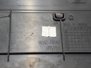 LEXUS NX H20 (2021–2026) Luftleitblech für den Kühler 16592F0040 - 2