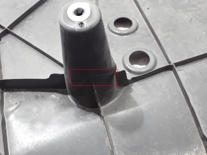 LEXUS NX H20 (2021–2026) Aizmugurējā dibena aizsardzība 58399F6010 - 3