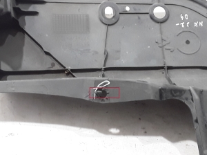 LEXUS NX H20 (2021–2026) Rear underbody shield 58398F6010 - 3