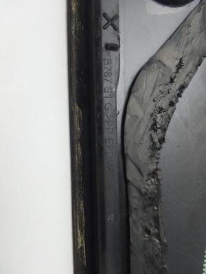 Citroen C4 Picasso (2013–2018) Seitenscheibe hinten (Karosserie) B787S1 - 3