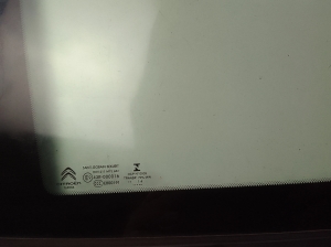 Citroen C4 Picasso (2013–2018) Seitenscheibe hinten (Karosserie) B787S1 - 4