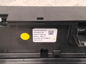 Citroen C4 C41 (2020–2026) Heater control panel 1052902200 - 4
