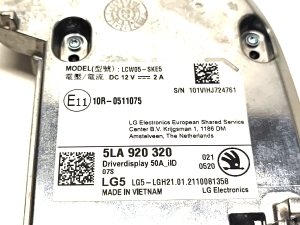 Skoda Enyaq iV I (2020–2026) Instrument cluster 5LA920320 - 4