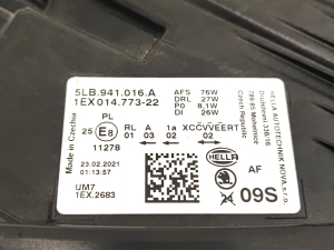 Skoda Enyaq iV I (2020–2026) Esituli 5LB941016A - 4