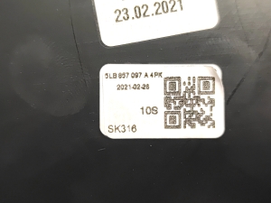 Skoda Enyaq iV I (2020–2026) Glove box 5LB857097A - 4