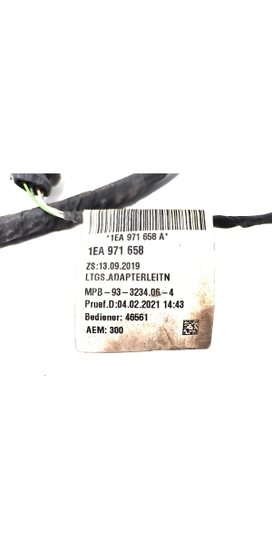 Skoda Enyaq iV I (2020–2026) Engine wiring harness 1EA971658 - 2