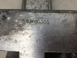 Opel Vectra C (2002–2008) Stoßstangenträger hinten 13100366 - 2