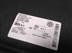 Volkswagen ID.3 C (2019–2026) Kofferraumteppich 10A863463F - 2