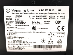Mercedes Benz CLA-Class W118 (2019–2026) Bluetooth moodul A2479009412 - 4