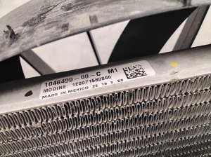 Tesla Model X X (2015–2026) Ensemble de radiateurs et ses pièces 104849900C - 4